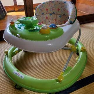 西松屋　歩行器　エンジョイウォーカー　グリーン