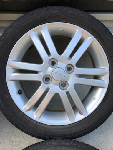 165/55R15夏タイヤ付きホイール4本