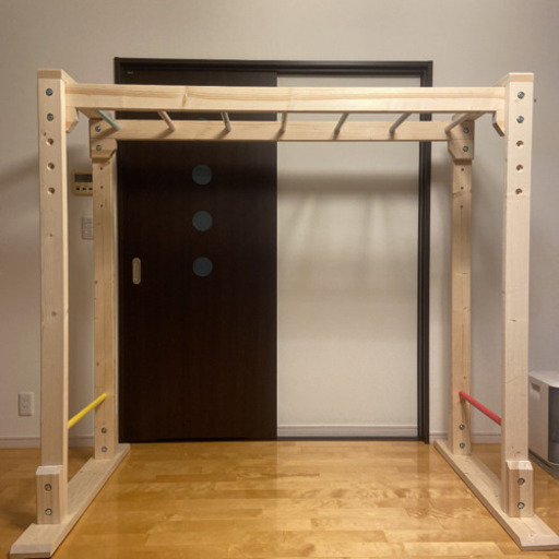 うんてい　雲梯　室内用　バーの色変更可