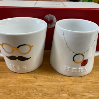 【新品・未使用】アフタヌーンティー ペアマグカップの画像