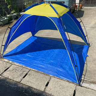 【お譲り先決定】【値下げ】日除け、簡易テント【早い者勝ち】の画像