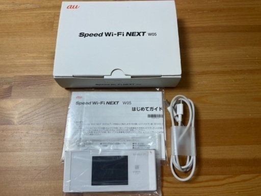au wifi ルーター  Speed Wi-Fi NEXT W05