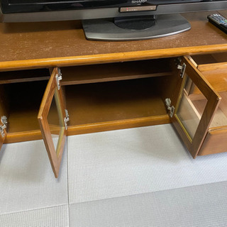 テレビ台を譲ります（テレビ、ブルーレイレコーダーは含みません！）の画像