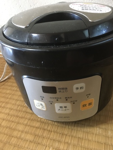 炊飯ジャー 3合炊き