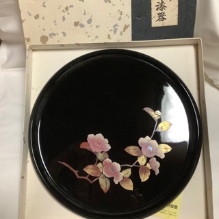 黒漆器 お盆