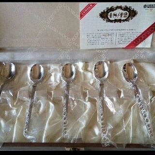 ラッキーウッド　オリジナルステンレス18/12 スプーン