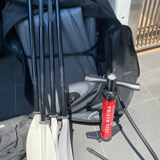 アクアマリーナインフレータブルカヤック２人乗りの画像