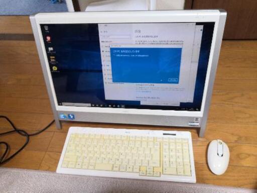 NECの一体型PC-VN770AS1BW完動品