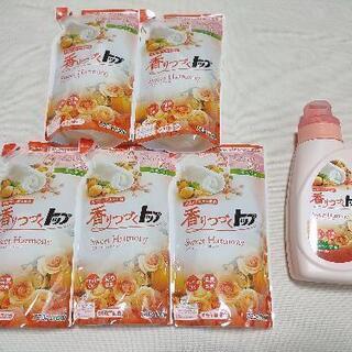 柔軟剤入り洗剤　ライオン　香りつづくトップ　スウィートハーモニー...