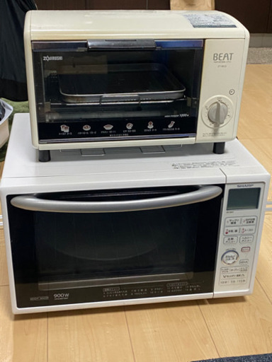 【値下げ可能】電子レンジとオーブントースター