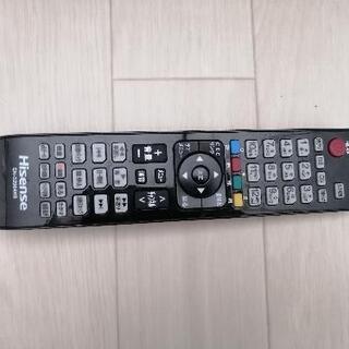 （絶賛販売中）【予備リモコン】ハイセンスリモコン　LEDテレビ使用品