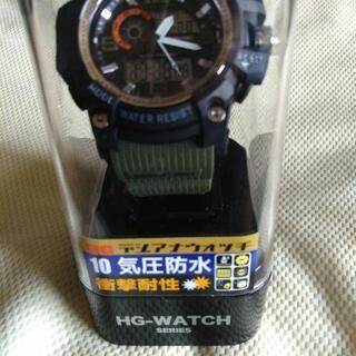 HGデジアナウォッチ HG-WATCH 10気圧防水 【新品】の画像