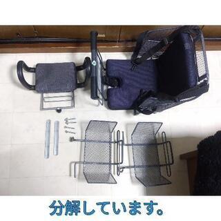 自転車後部座席用チャイルドシートの画像