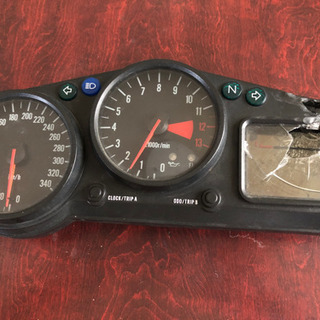 Kawasaki ZX-12R A１350km/h メーターパネルの画像