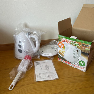 新品未使用　未開封のドリテックのケトルです。