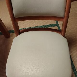 こたつテーブル　椅子2脚セットの画像
