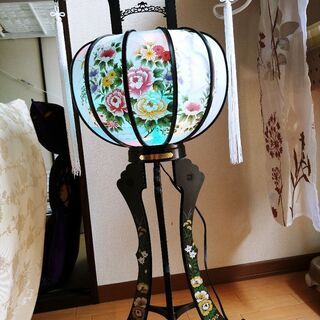 商談中★灯籠一対　あかね　お盆用　燈籠★行灯