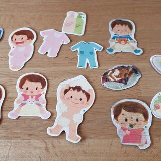 マグネットシール絵本「できるよ！できるよ！」もらってくださいの画像