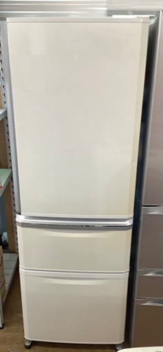 三菱 MR-C37S-W 370L右開き冷蔵庫  リサイクルショップ宮崎屋佐土原店21.8.1F