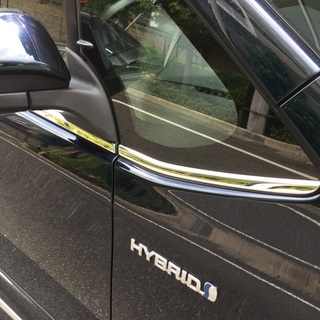 トヨタ ノア ヴォクシー エスクアイア 80系 85系 前期 後期 3D ウインドウ サイド モール の画像