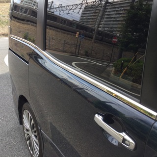 トヨタ ノア ヴォクシー エスクアイア 80系 85系 前期 後期 3D ウインドウ サイド モール の画像