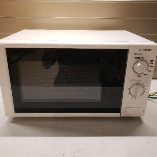 ☆美品☆maxzen マクスゼン 電子レンジ JM17AGZ01 2021年製 50Hz専用 ホワイト