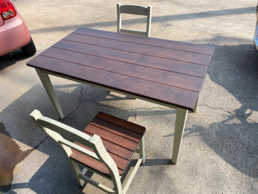 アンティーク調ダイニングセット