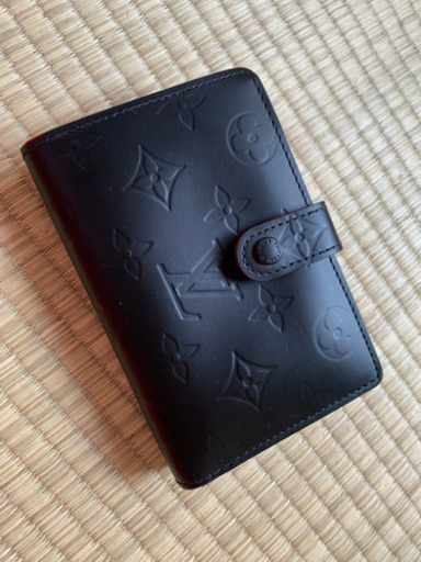 LOUIS VUITTON ルイヴィトン  モノグラム　マットブラック がま口 二つ折り財布