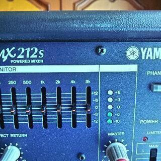 PA機材(ヤマハパワードミキサー、スピーカー)