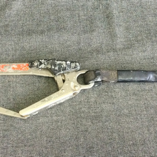 中古　安全帯　シングル　長さ159　 （ｃｍ）　ランヤード　平綱　平ロープ　ハーネス用の画像