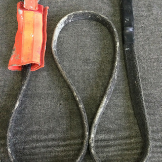 中古　安全帯　シングル　長さ159　 （ｃｍ）　ランヤード　平綱　平ロープ　ハーネス用の画像