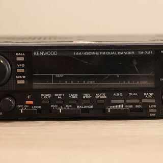 KENWOOD TM-721　144　430MHz　通電確認　ケンウッド (J993tnxY)