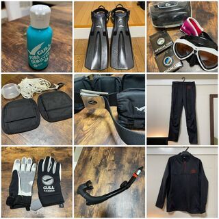?ダイビング軽器材入門セット（総額12万円相当）Sサイズ女性向け／使用2回のみ美品