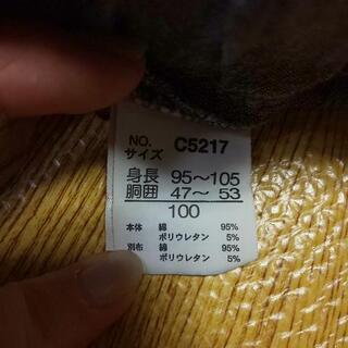 サイズ95~105　デニム半ズボンの画像