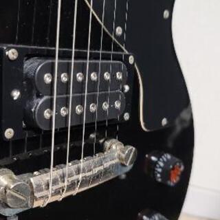 「中古」エレキギターEPIPHONE LES PAUL JR BLACKの画像