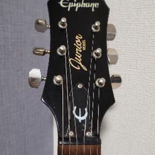「中古」エレキギターEPIPHONE LES PAUL JR BLACKの画像