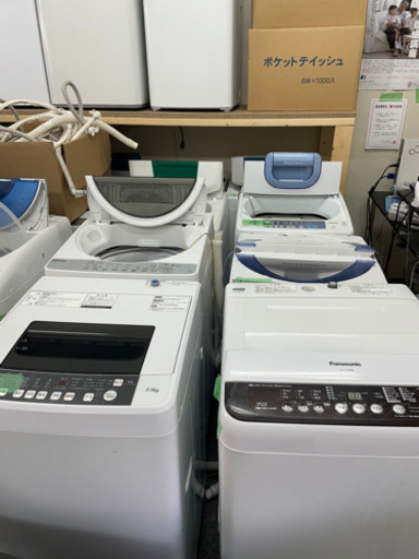 必見！新しい洗濯機と交換！