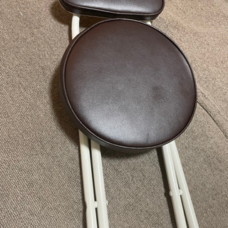 折り畳み　いす　収納も楽の画像