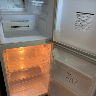 受け渡し予定者決定しております。8/11まで　無印良品　冷蔵庫　137L  2008年製　深澤直人デザイン　廃盤の画像