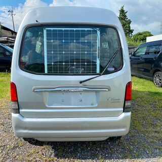 サンバークラッシック４ナンバー登録定員２名　車中泊　の画像