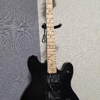 今日まで「中古」エレキギター SQUIRE BY FENDER CONTEMPORARY ACTIVE STARCASTER BLACK 35,000円