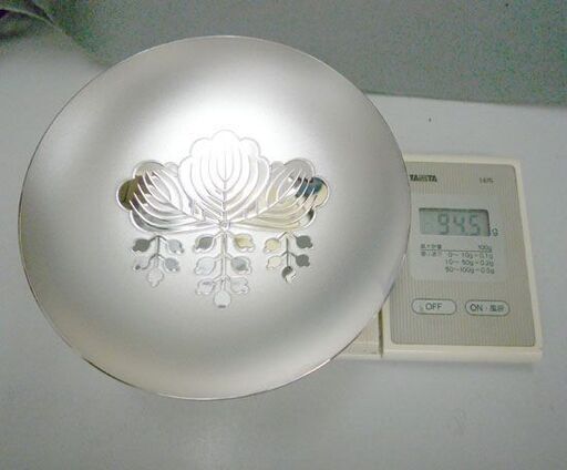 銀杯 94.5g 造幣局製 SILVER 外箱付き 酒器 記念品 インテリア コレクション 札幌市手稲区