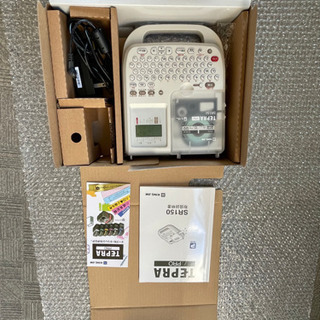 テプラ、箱、マニュアル付き