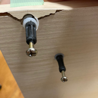 2人で使えるランドセルラック(解体済み)の画像