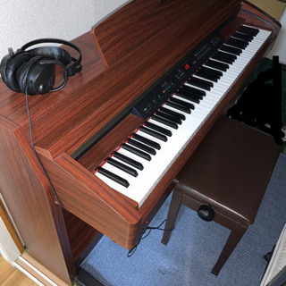 Yamaha 電子ピアノ ブラック 椅子付き　　　　引取りのみでお願いします ピアノ椅子の中古が安い！激安で譲ります・無料であげます(37