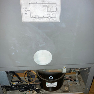 46L小型冷蔵庫used グレー　引き取りに来る方に無料で、差し上げます。の画像