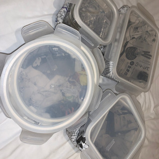 IKEA ガラスコンテナ6個セット！新大阪