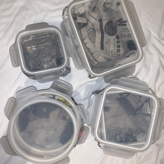 IKEA ガラスコンテナ6個セット！新大阪の画像