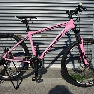 【美車】CANNONDALE【キャノンデール】Trail6　【稀少カラー】ピンク　使用歴極浅の綺麗なMTBです！の画像