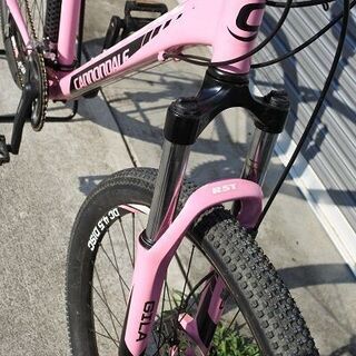 【美車】CANNONDALE【キャノンデール】Trail6　【稀少カラー】ピンク　使用歴極浅の綺麗なMTBです！の画像